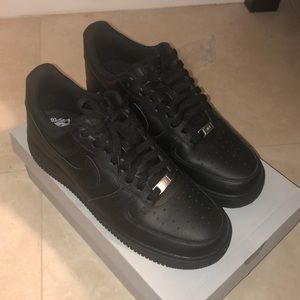 All black Air Force ones